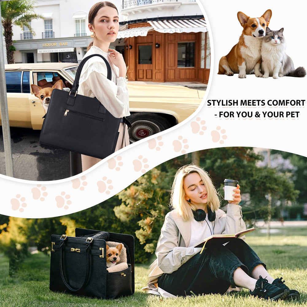 GLOBLYTE dog purse carrier pockets ideal for treats and keys