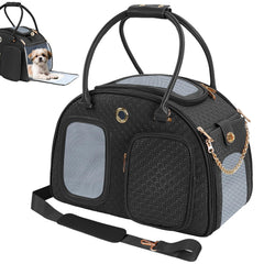 Globlyte dog purse luxe-design showcases premium PU leather for chic travel.