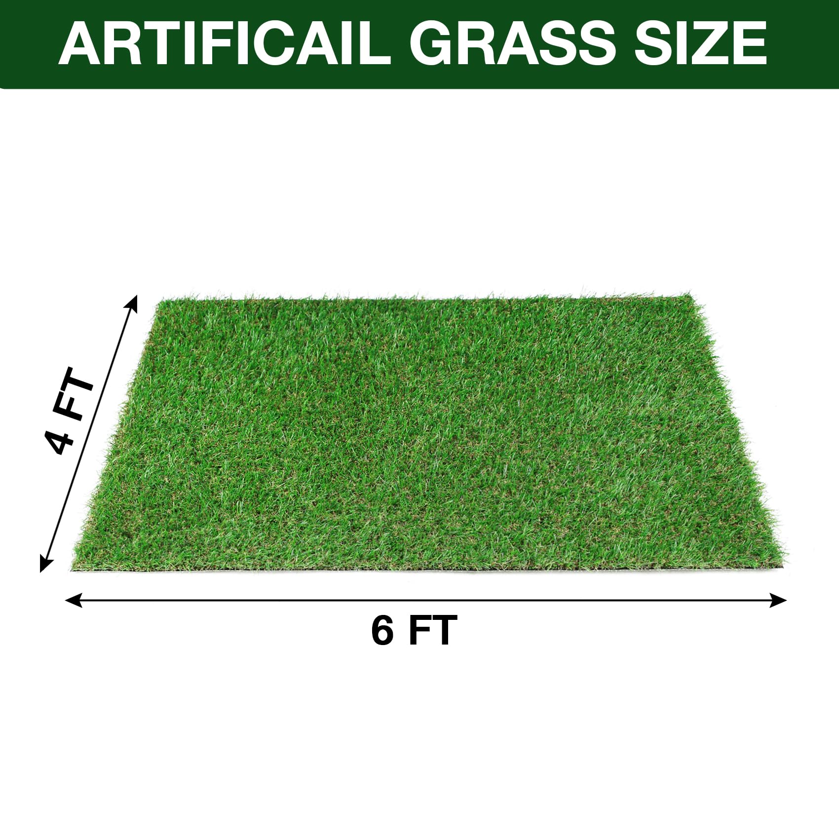 GLOBREEN decor-friendly turf for yard or balcony spaces.