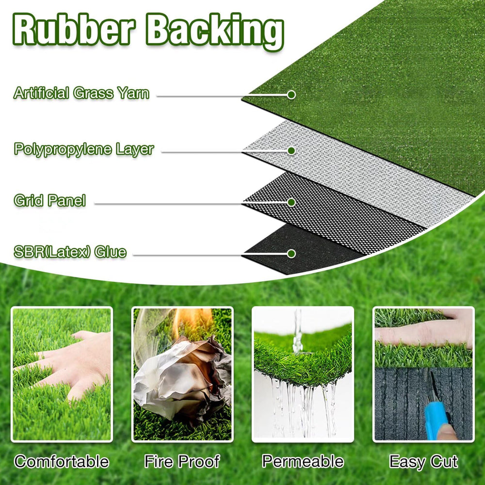 Globreen dog potty turf for patio and balcony installation.