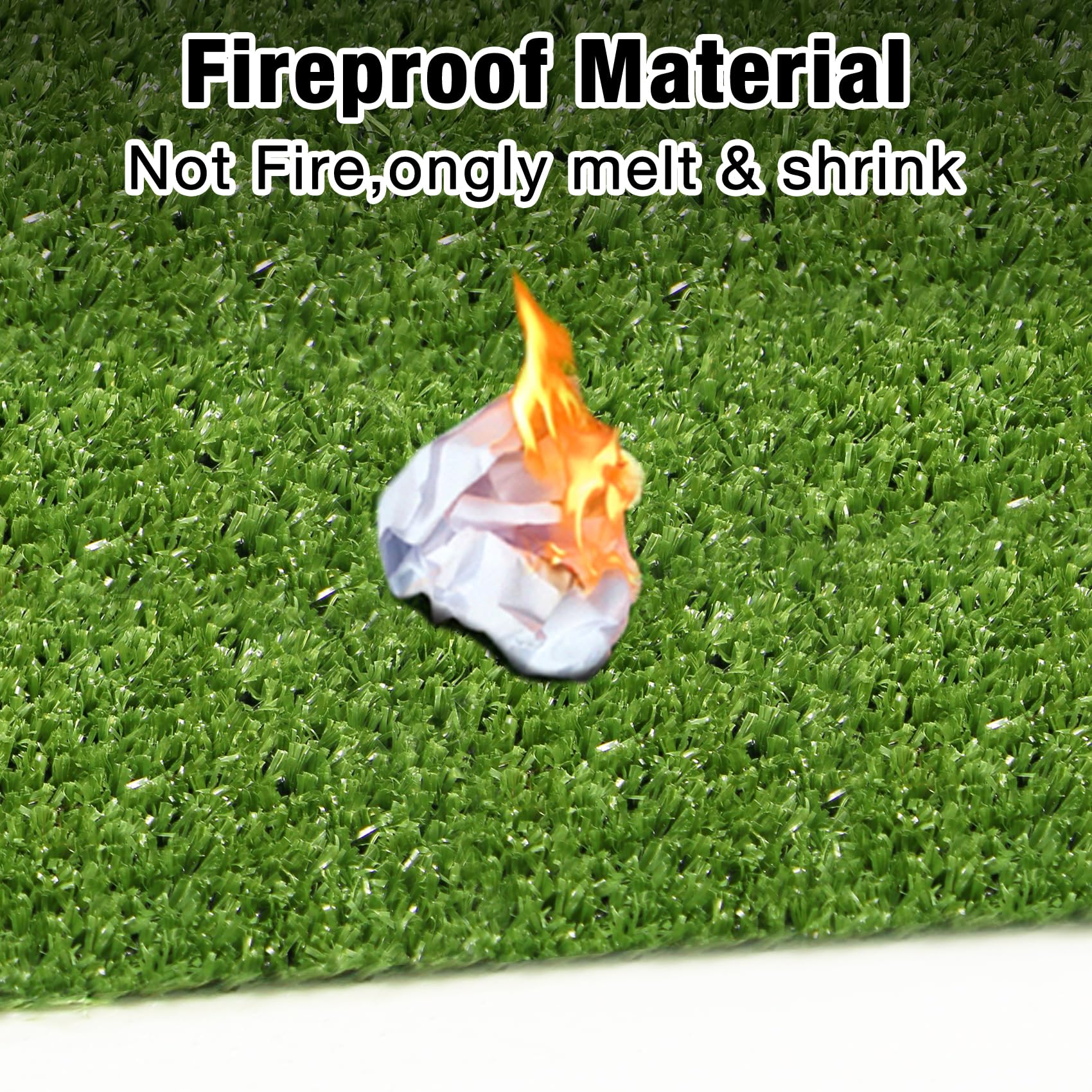 Globreen large-dog potty-area turf provides ample space for bigger breeds.