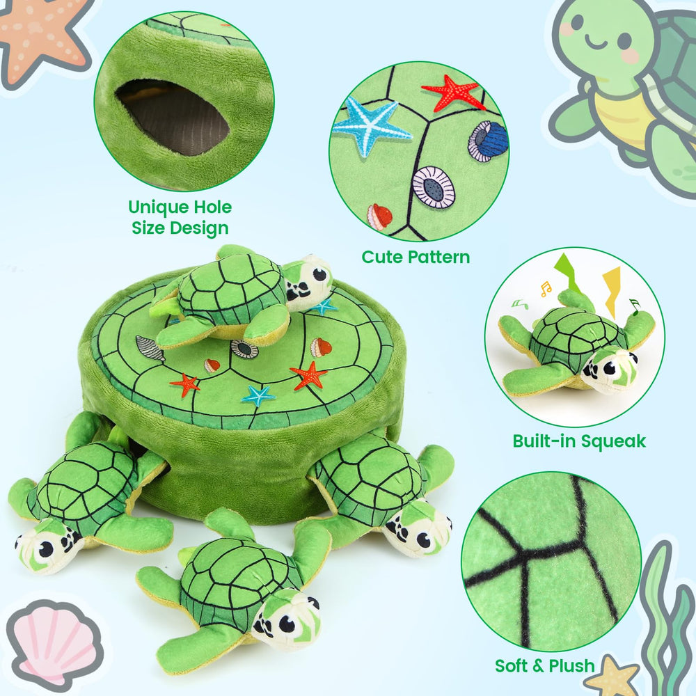 Globright hide and seek bunny toy 5-pack for engaging solo play.