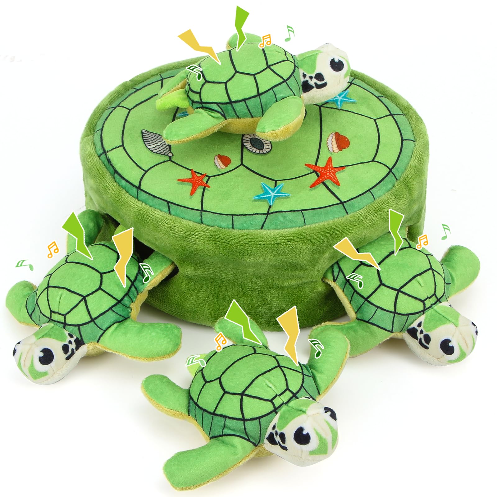 Globright hide and seek carrot toy 5-pack for interactive play and training.