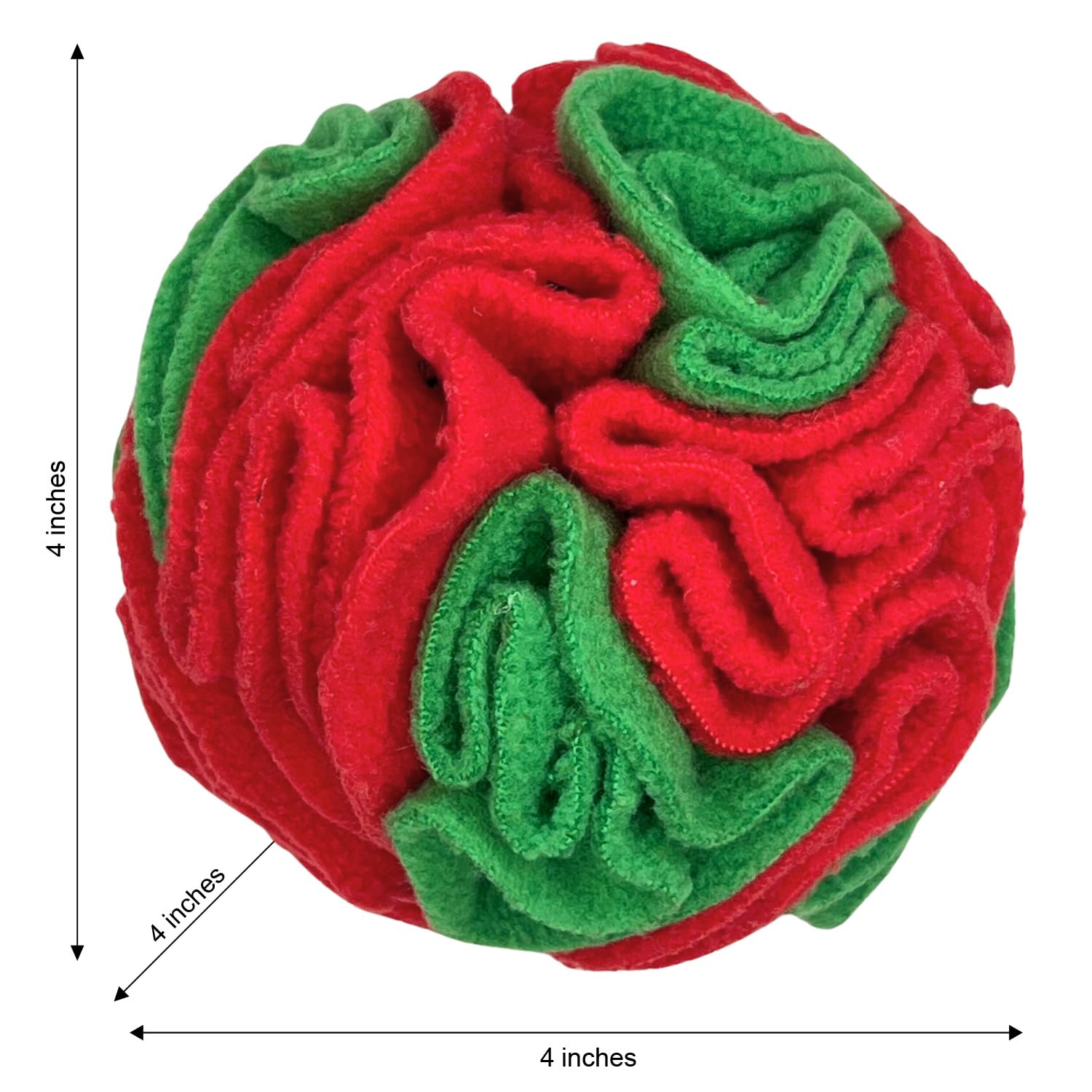 Glory To Dog snuffle ball for small breeds supports kibbles-foraging and cognitive play.