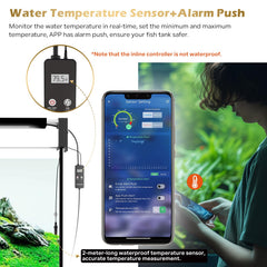 GLOWRIUM temperature sensor offers real-time monitoring and alert notifications.