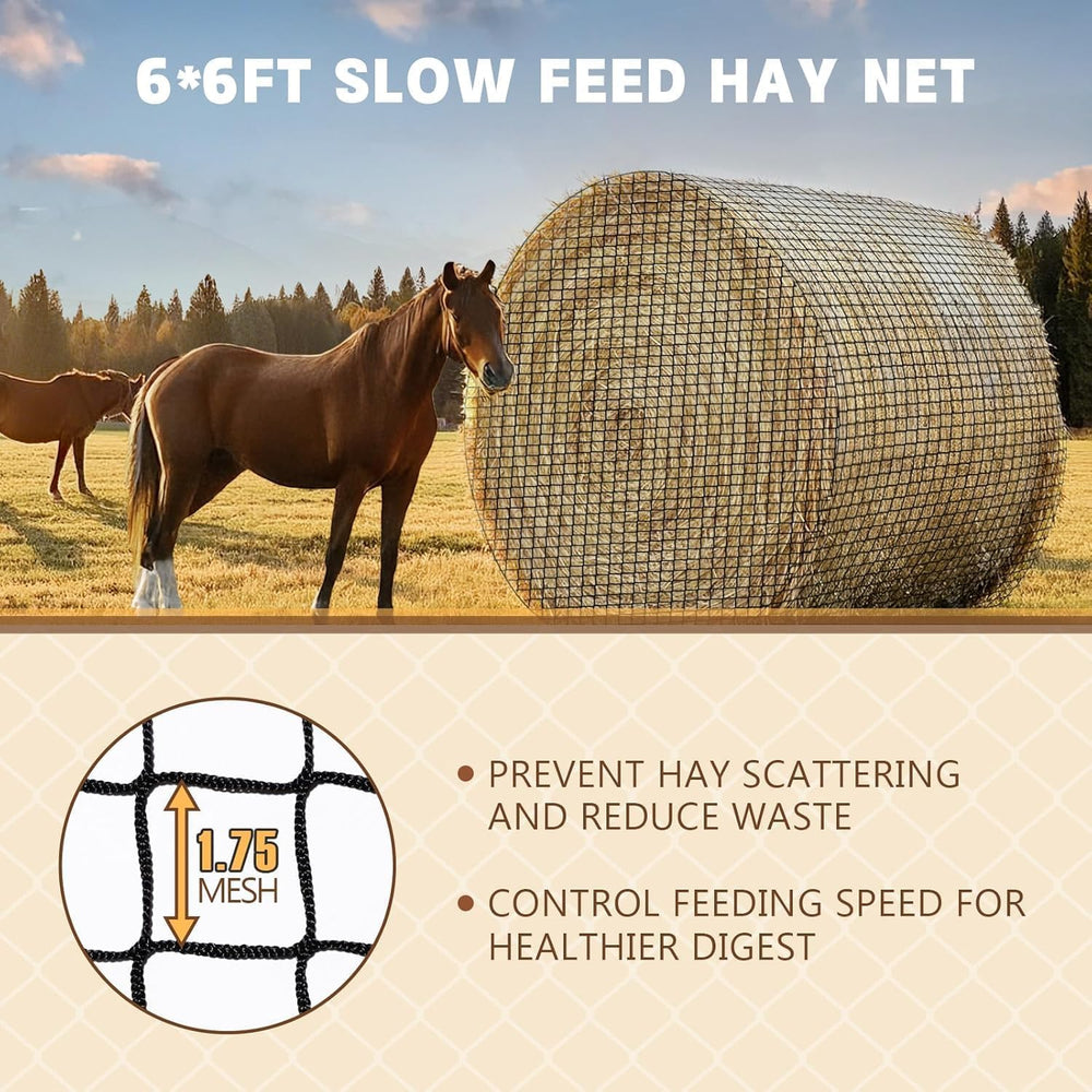 GmTonty round-bale compatibility shows fit for 4x4–6x6ft bales, versatile feeding.