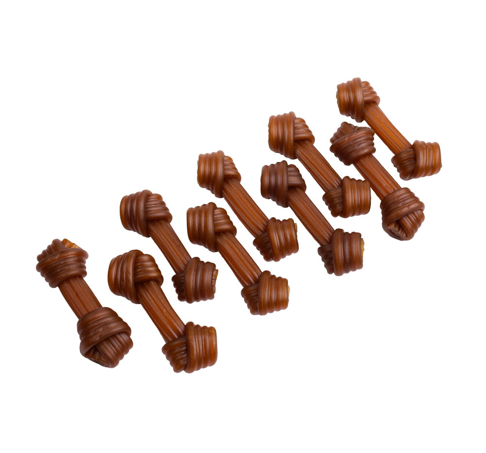 Gnawturals dos huesos grandes en cada paquete.