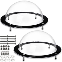 Goaste dog fence window 12.4-inch assembly view for easy setup