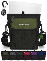 Gobeigo dog treat pouch with silicone bag for mess-free storage on the go.