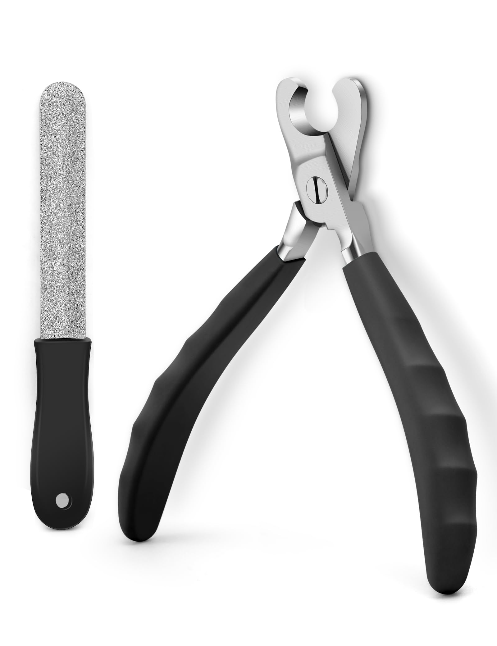 Gobeigo heavy-duty dog nail clippers front view for precise trims