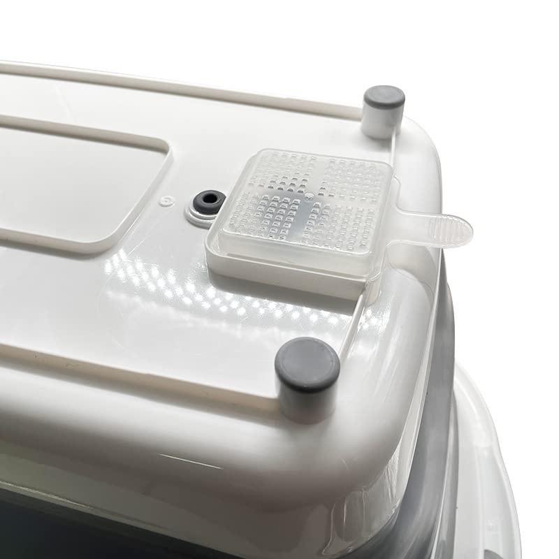 Goderewild foldable tub compact storage in trunk or closet