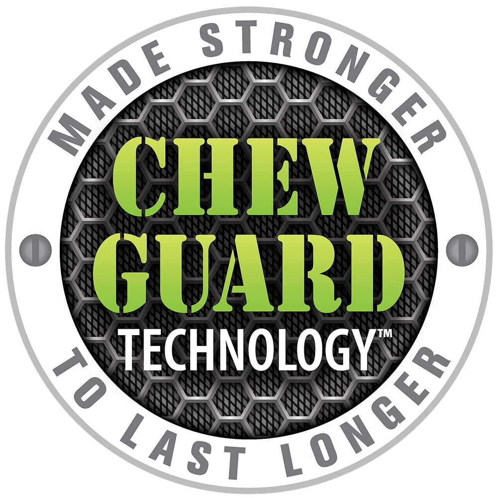 goDog Dinos Spike resistencia al mordisqueo con tecnología Chew Guard verde