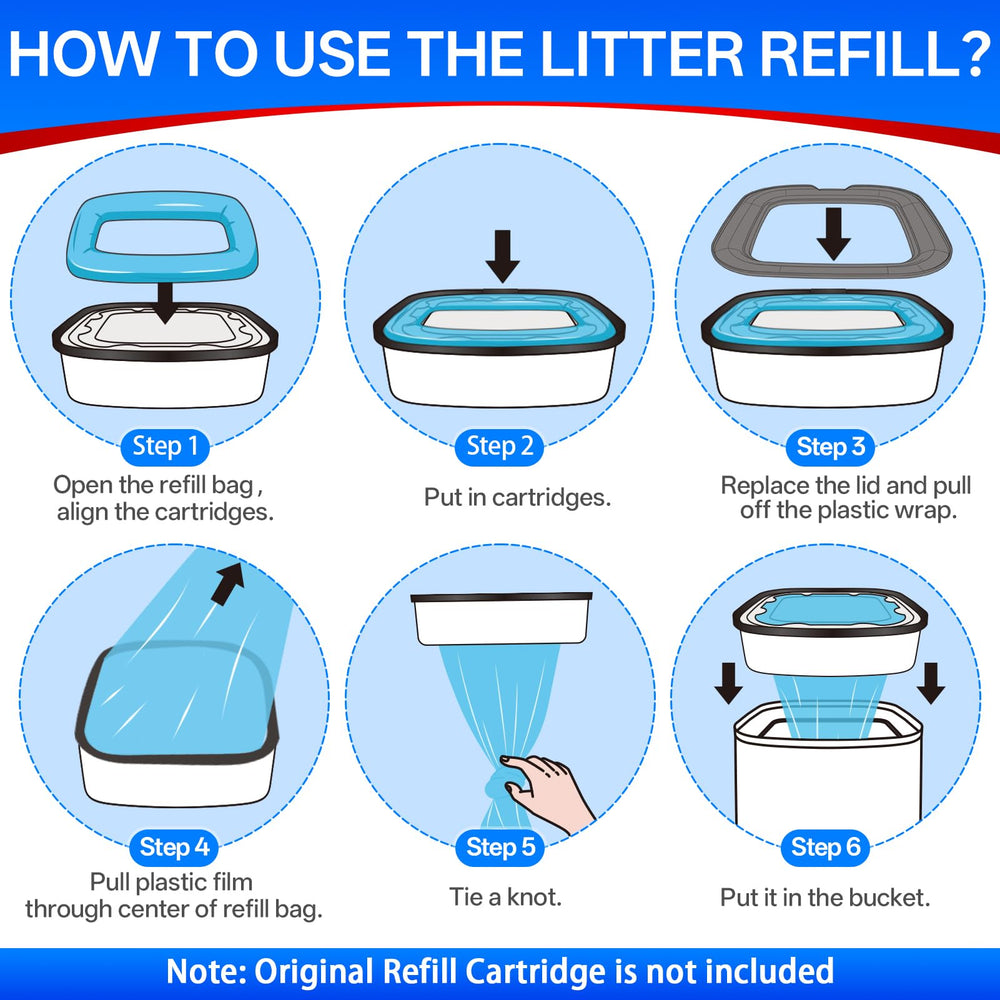 Godyoy easy refill usage image showing quick setup