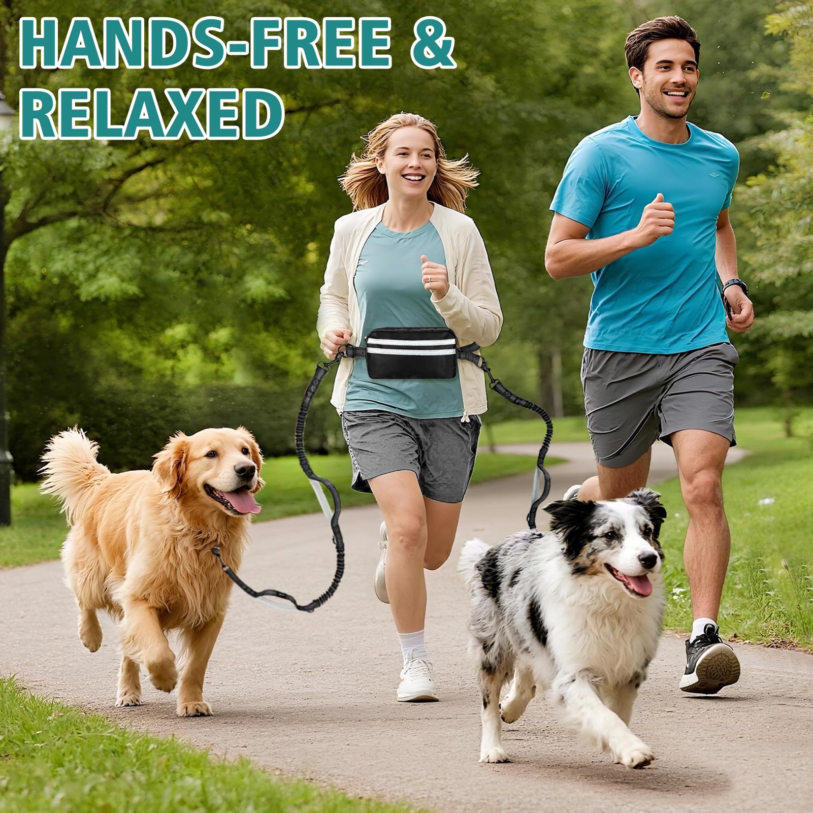 Godyoy hands-free walking setup frees your hands during errands