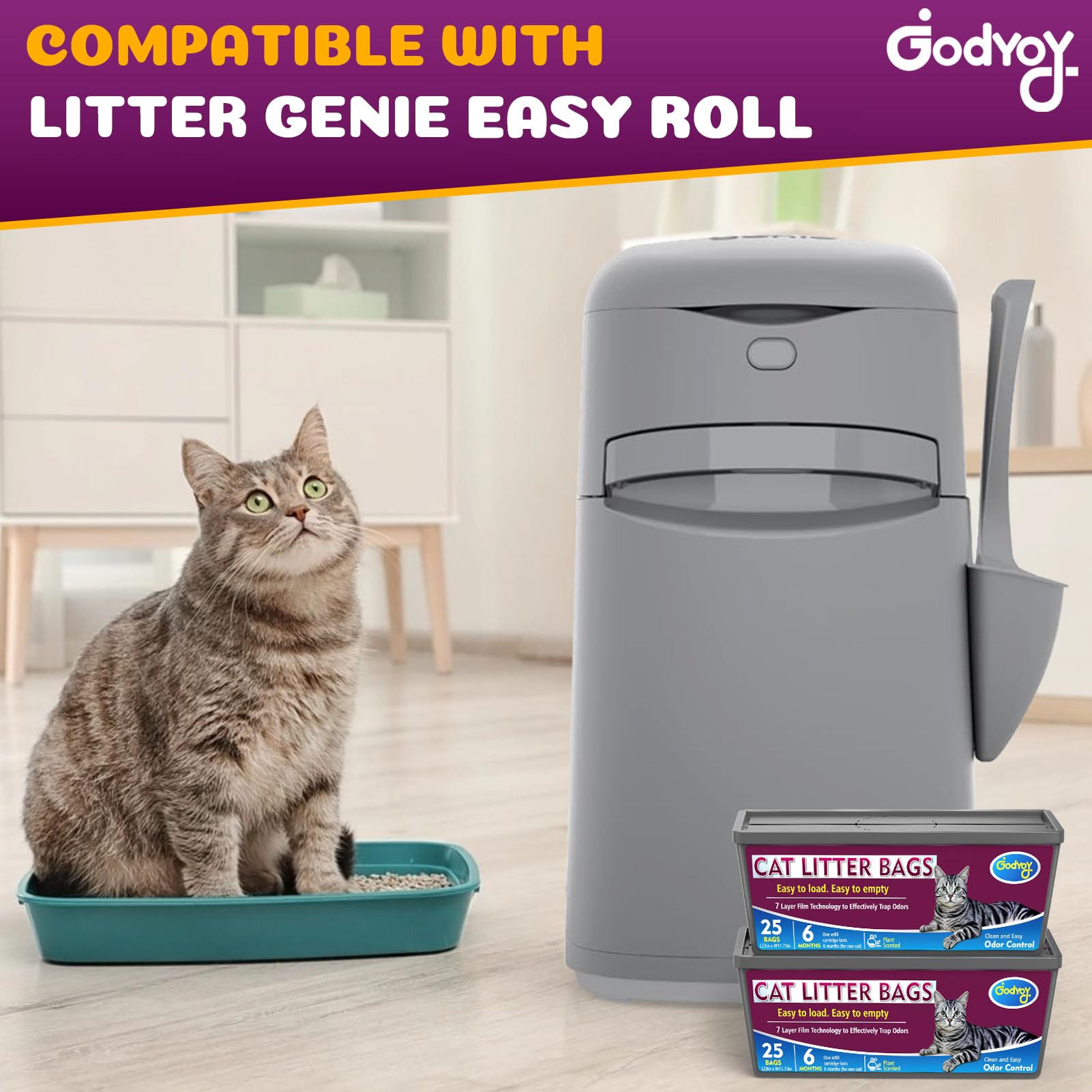 Godyoy reinforced seams boost leak-proof performance during disposal.