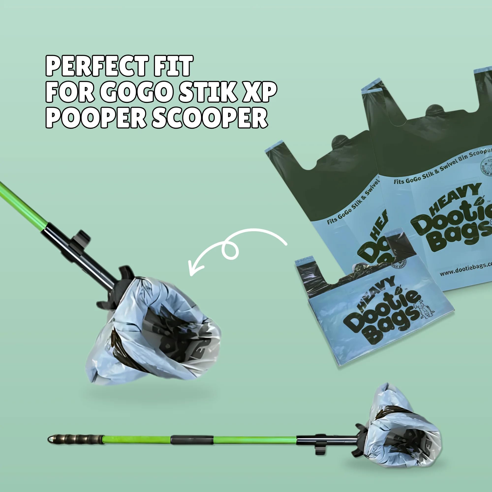 GoGo Stik multi-use bags help keep car and home cleaner.