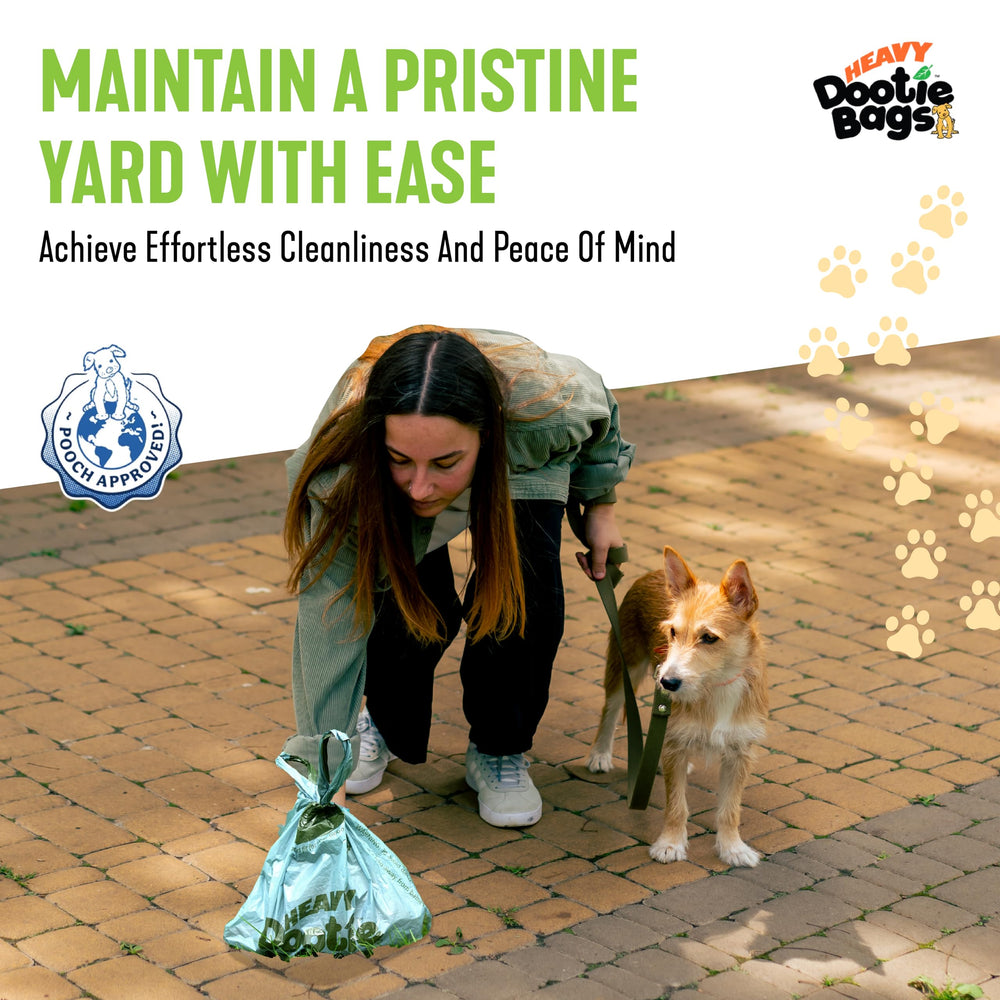 GoGo Stik bags in corn-starch material offering eco-friendly disposal option.