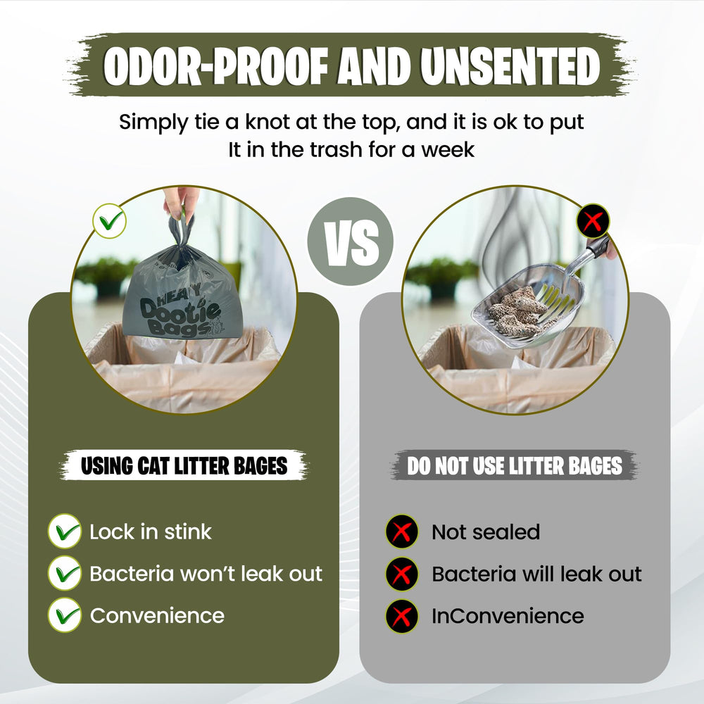 GoGo Stik heavy-duty bags suitable for dog waste and cat litter in daily use.