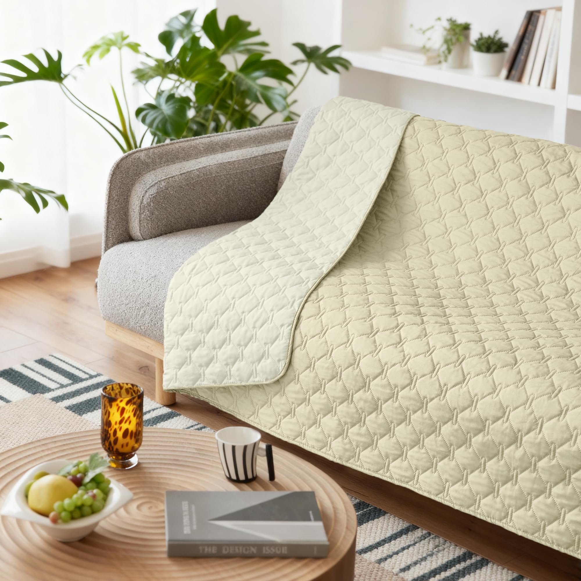 Gogobunny 68x82 inch cover fits large sofas for full coverage.