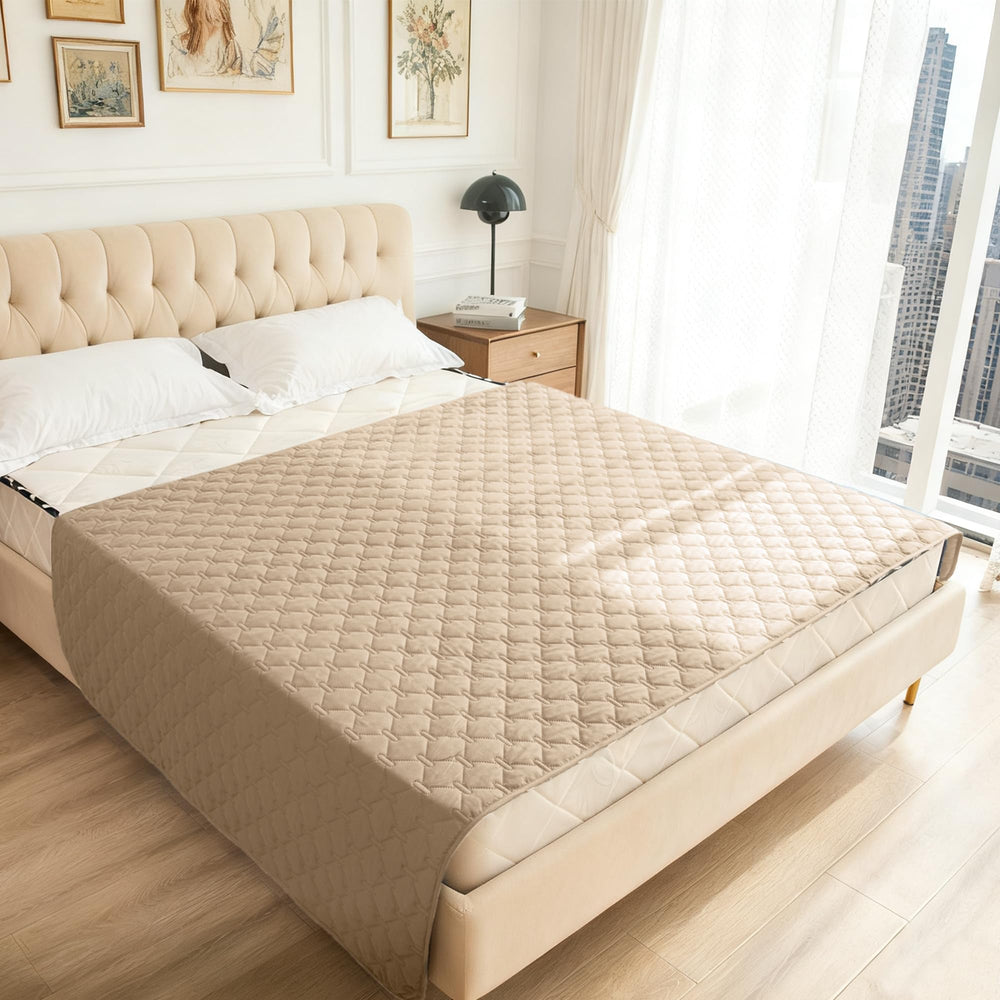 Gogobunny dark beige and light beige contrast complements any decor.
