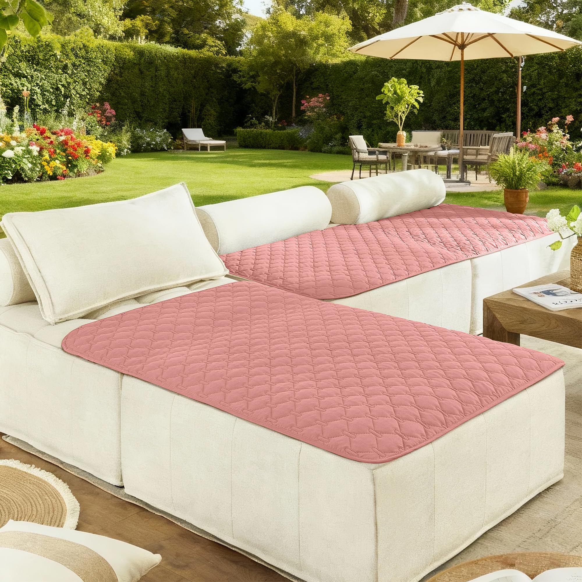 gogobunny dark pink and light pink reversible blanket shows two-tone style and protection
