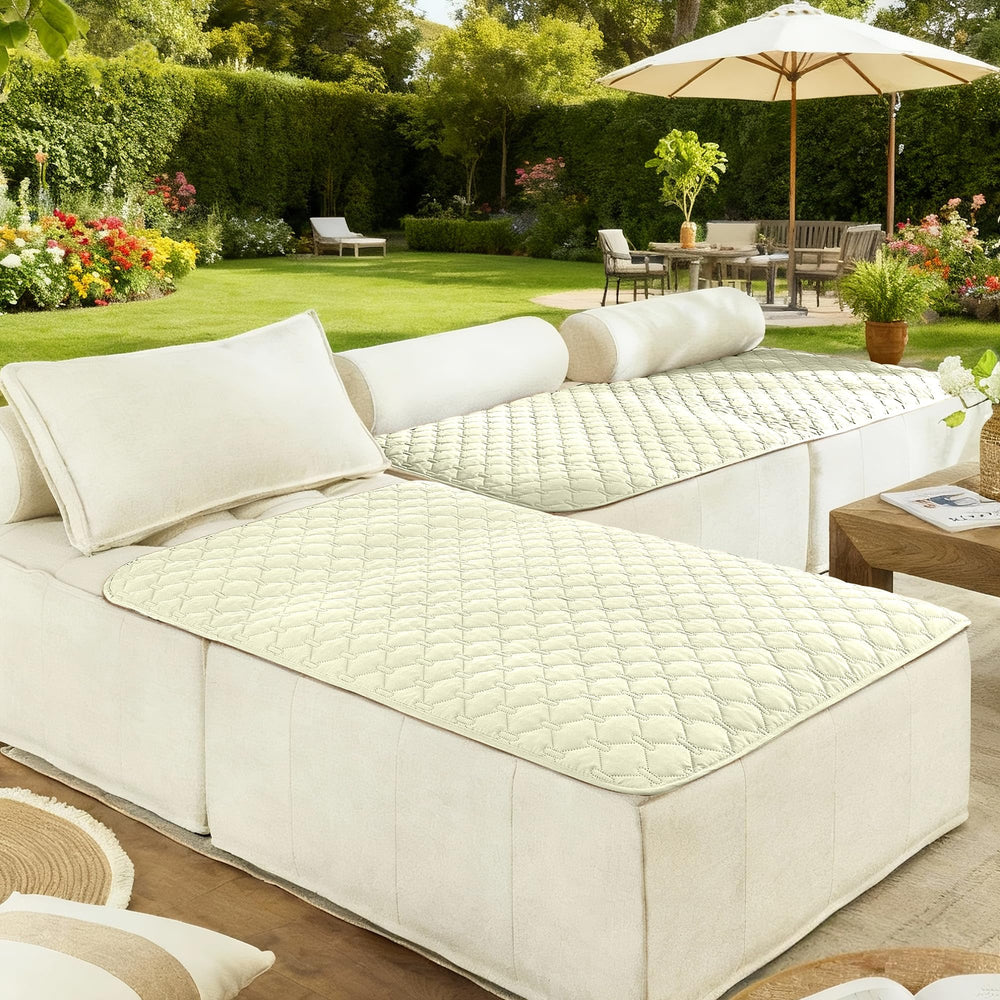 Gogobunny dark-cream side viewed on furniture for protection.
