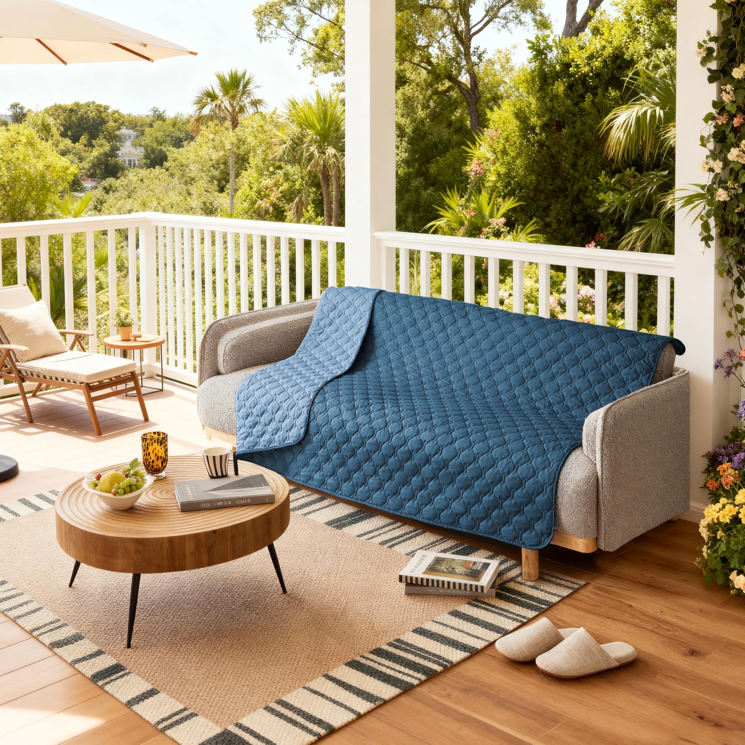 Gogobunny plaid pattern adds elegant, reversible style to living spaces.