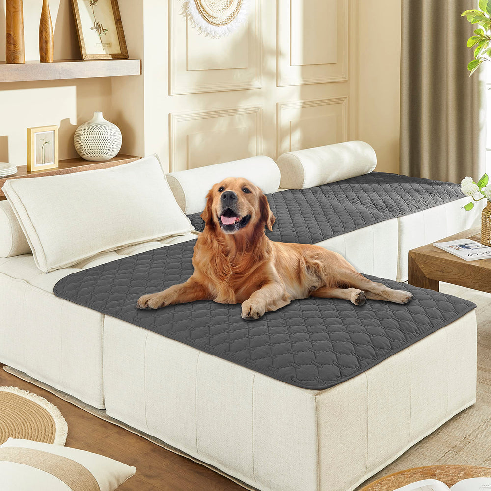 gogobunny dog bed cover waterproof outer layer protects furniture from spills
