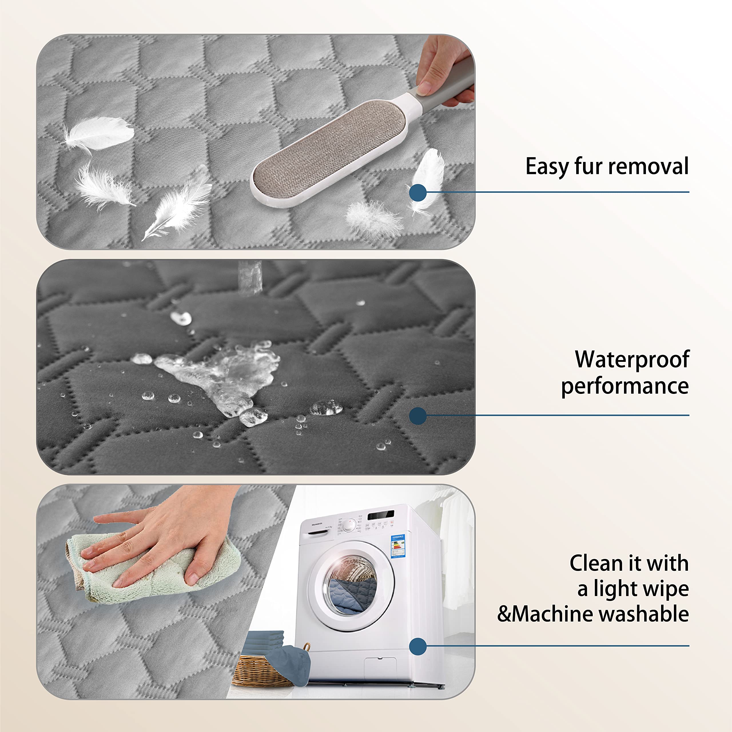 gogobunny easy-care blanket is machine washable for quick cleanup