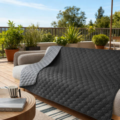 Gogobunny sofa protection blanket offers broad coverage on furniture.