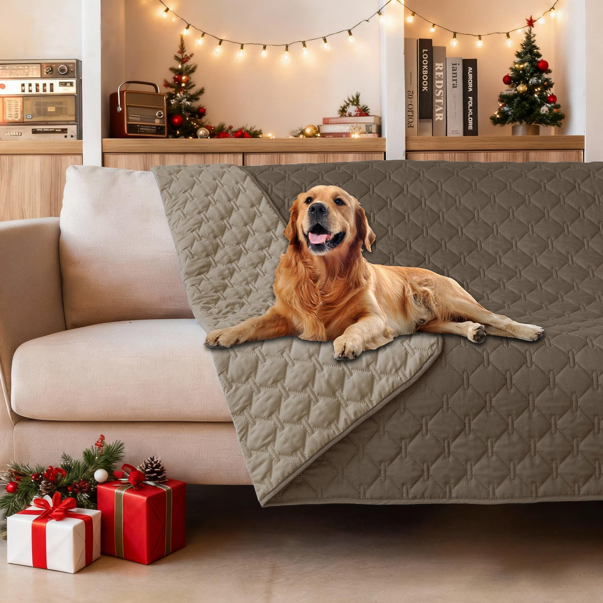 gogobunny dog blanket waterproof outer layer protects furniture from spills