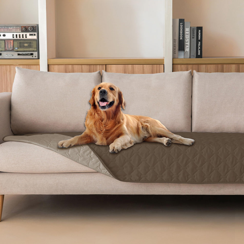 gogobunny dual-layer waterproof dog blanket shows outer layer and inner TPU membrane for protection