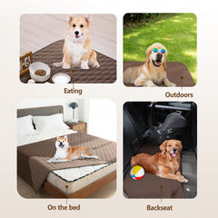 gogobunny double-sided waterproof layer close-up highlights versatile protection for indoors.