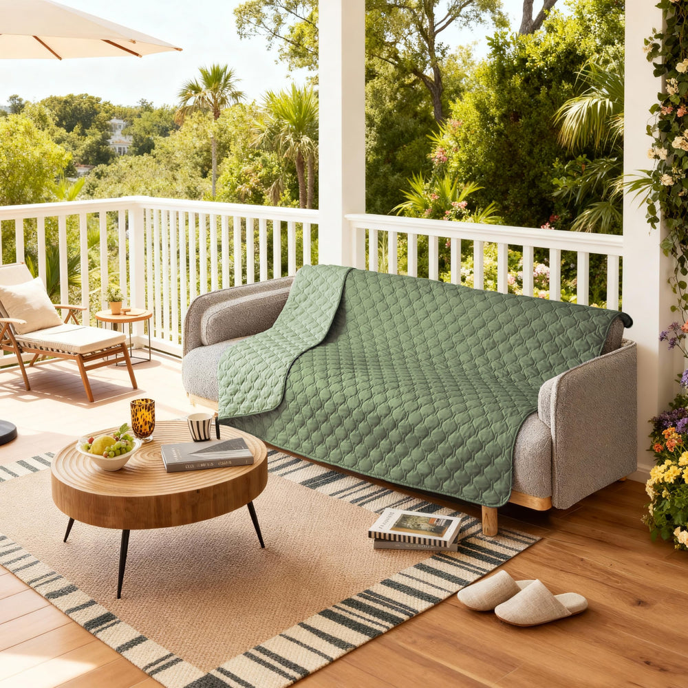 Gogobunny durable-sofa-furniture-protector shields sofas from scratches and saliva.