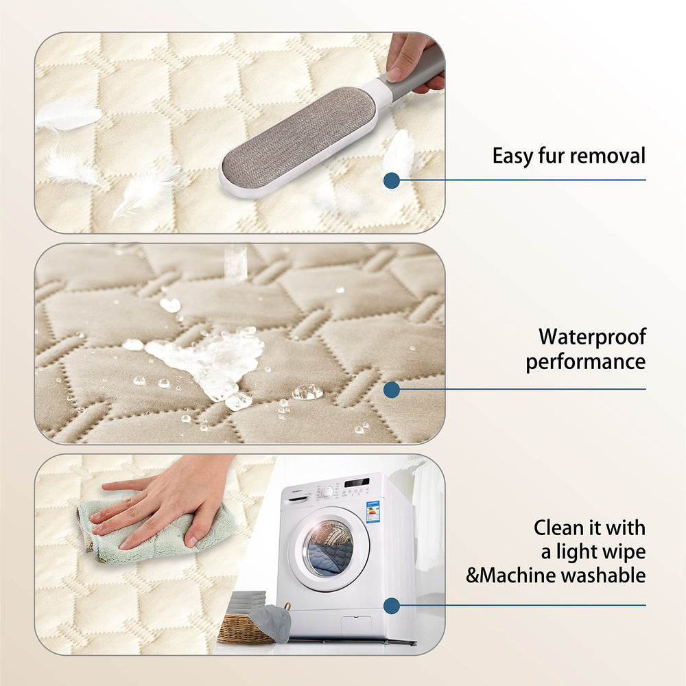 Gogobunny machine-washable fabric simplifies cleaning after muddy paws.