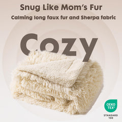 Gogobunny pet throw provides sofa protection and decor enhancement.