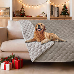 gogobunny waterproof dog blanket outer layer protects furniture from spills and dirt