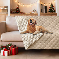 Gogobunny waterproof outer layer cover keeps furniture dry during messy paws.