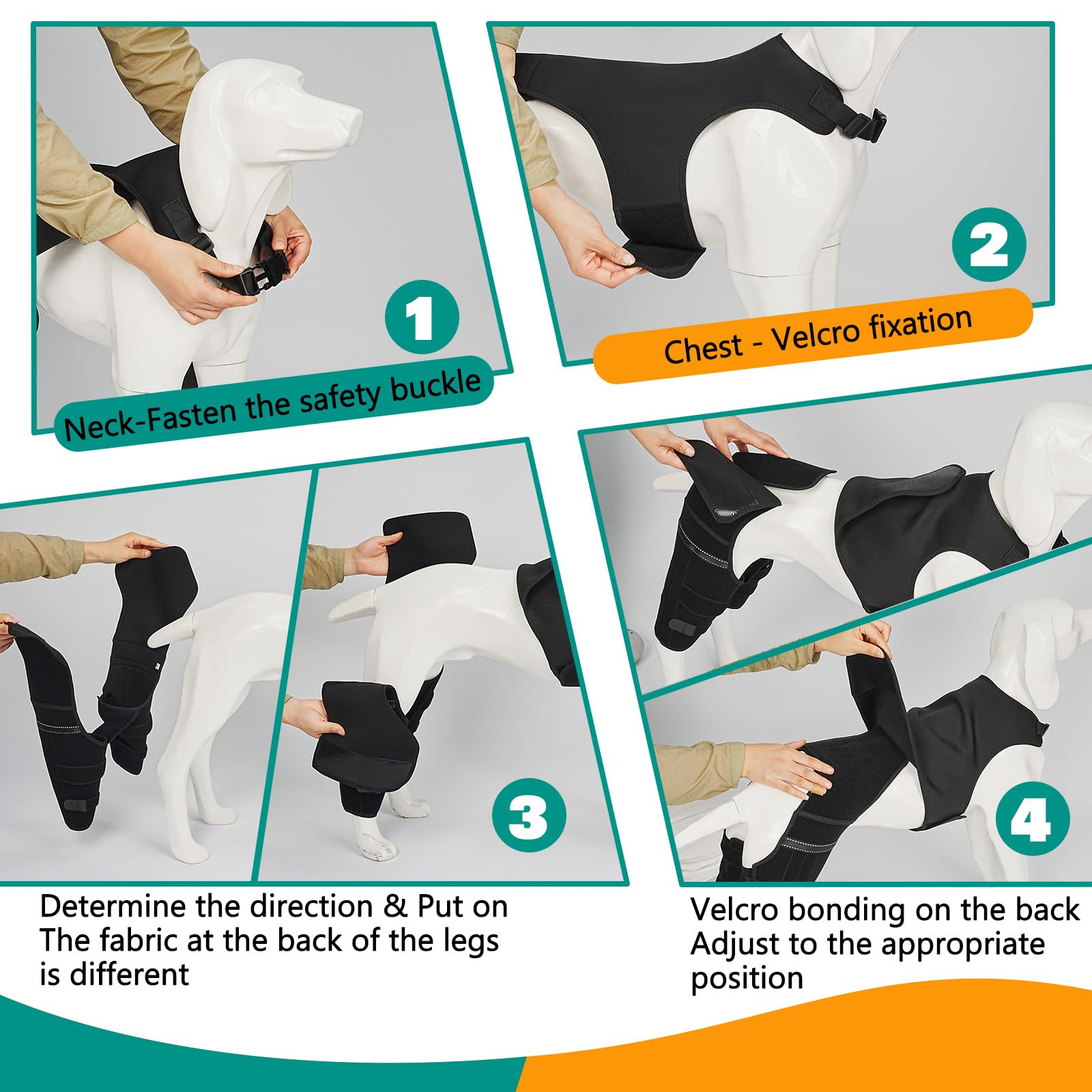 GoGoPaw breathable fabric close-up emphasizes comfort and skin-friendly material