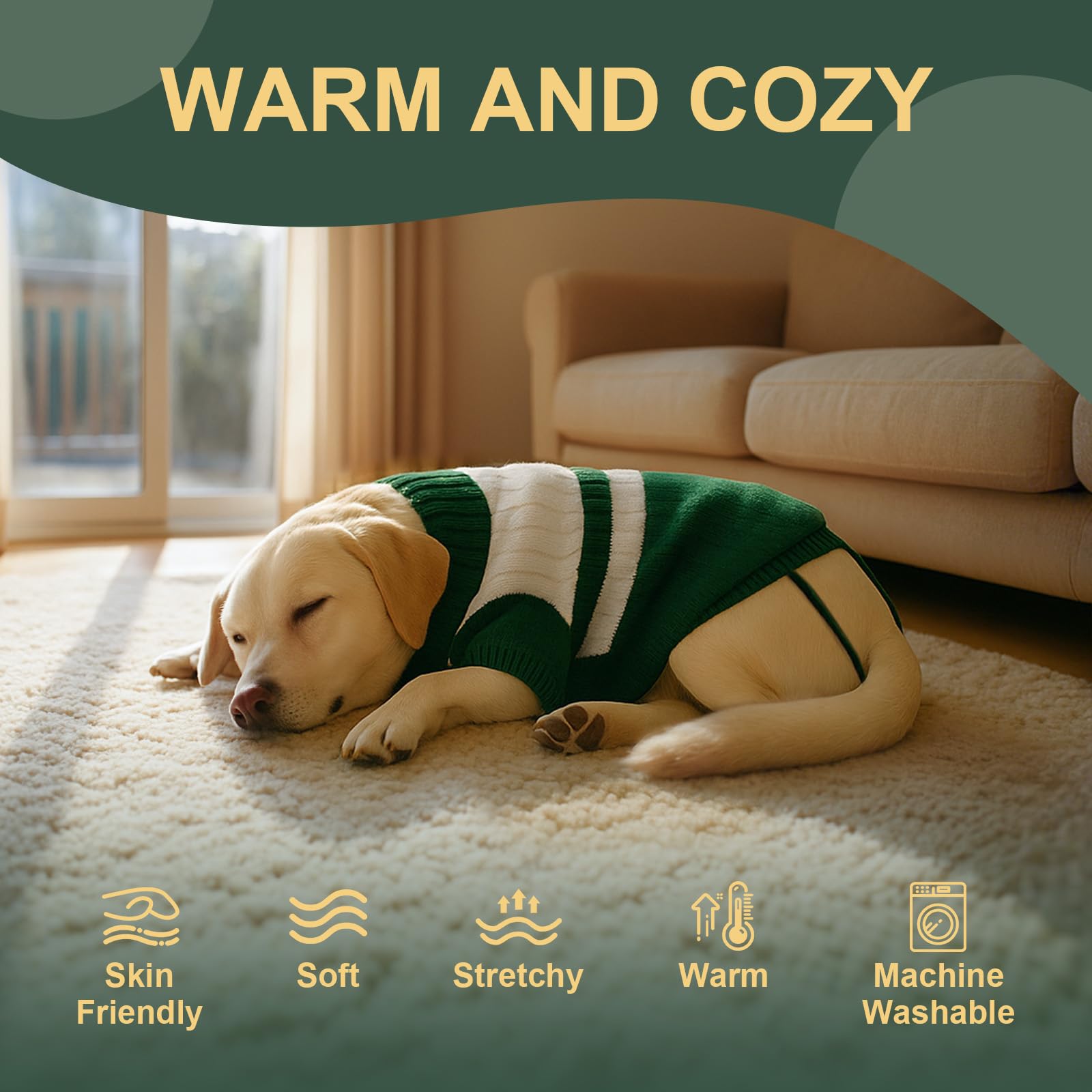 GoGoPaw suéter perro colores variados combina con personalidad y estilo