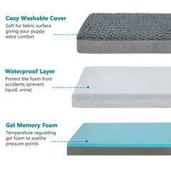 GOHOO PET removable cover demonstrates easy cleaning and care