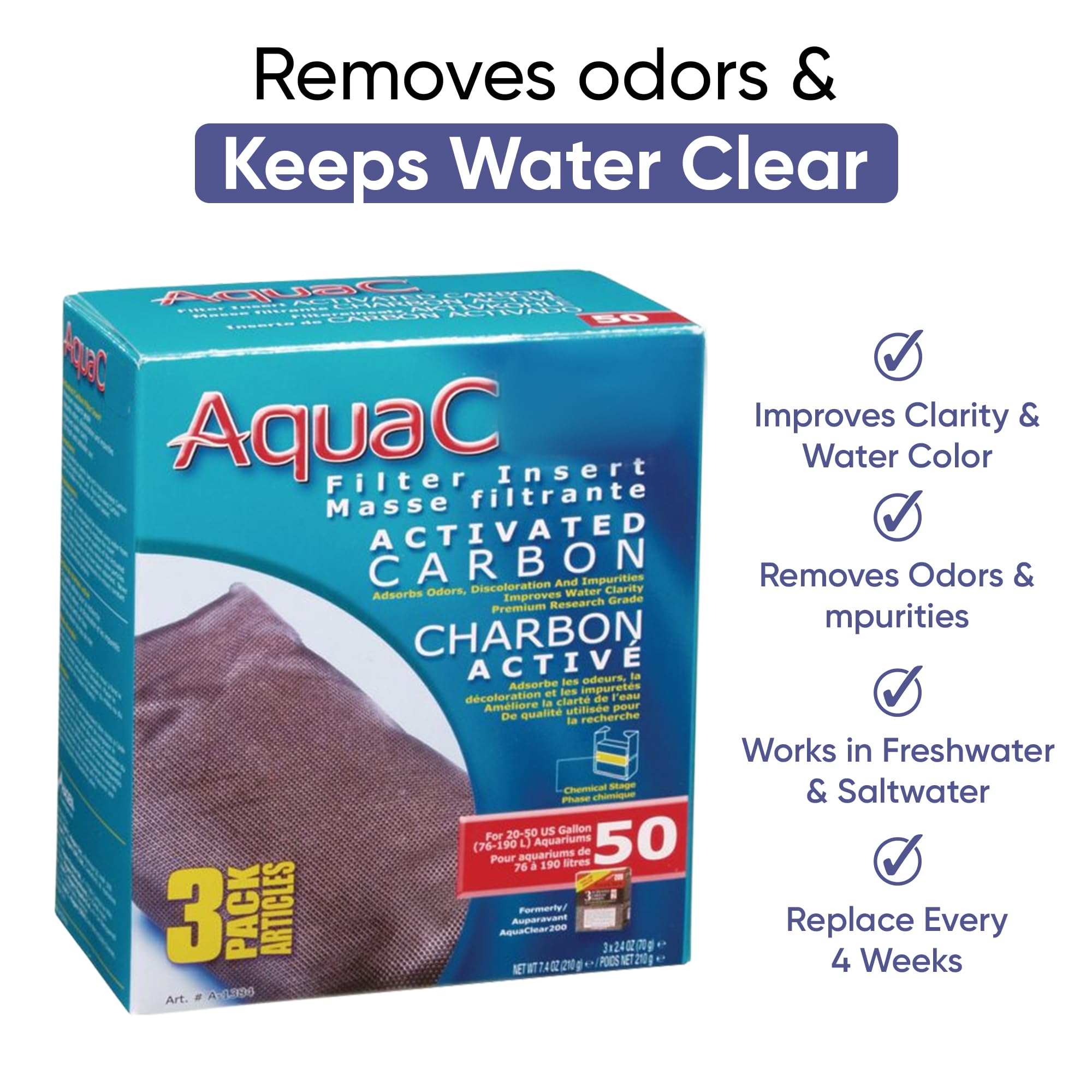Gokul Brands AquaClear 50 HOB setup for easy installation and maintenance
