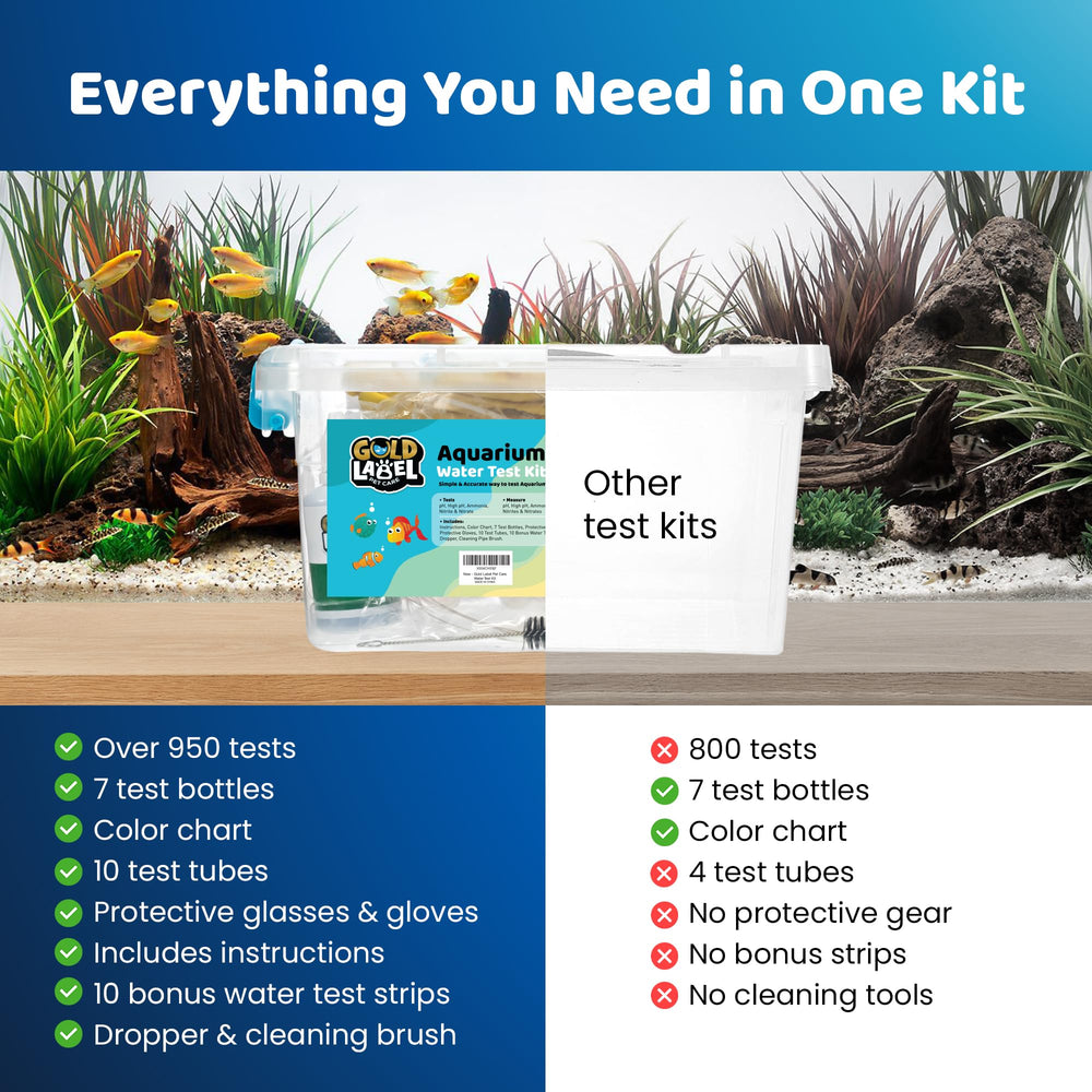 Gold Label Pet Care gloves keep hands clean during sampling.