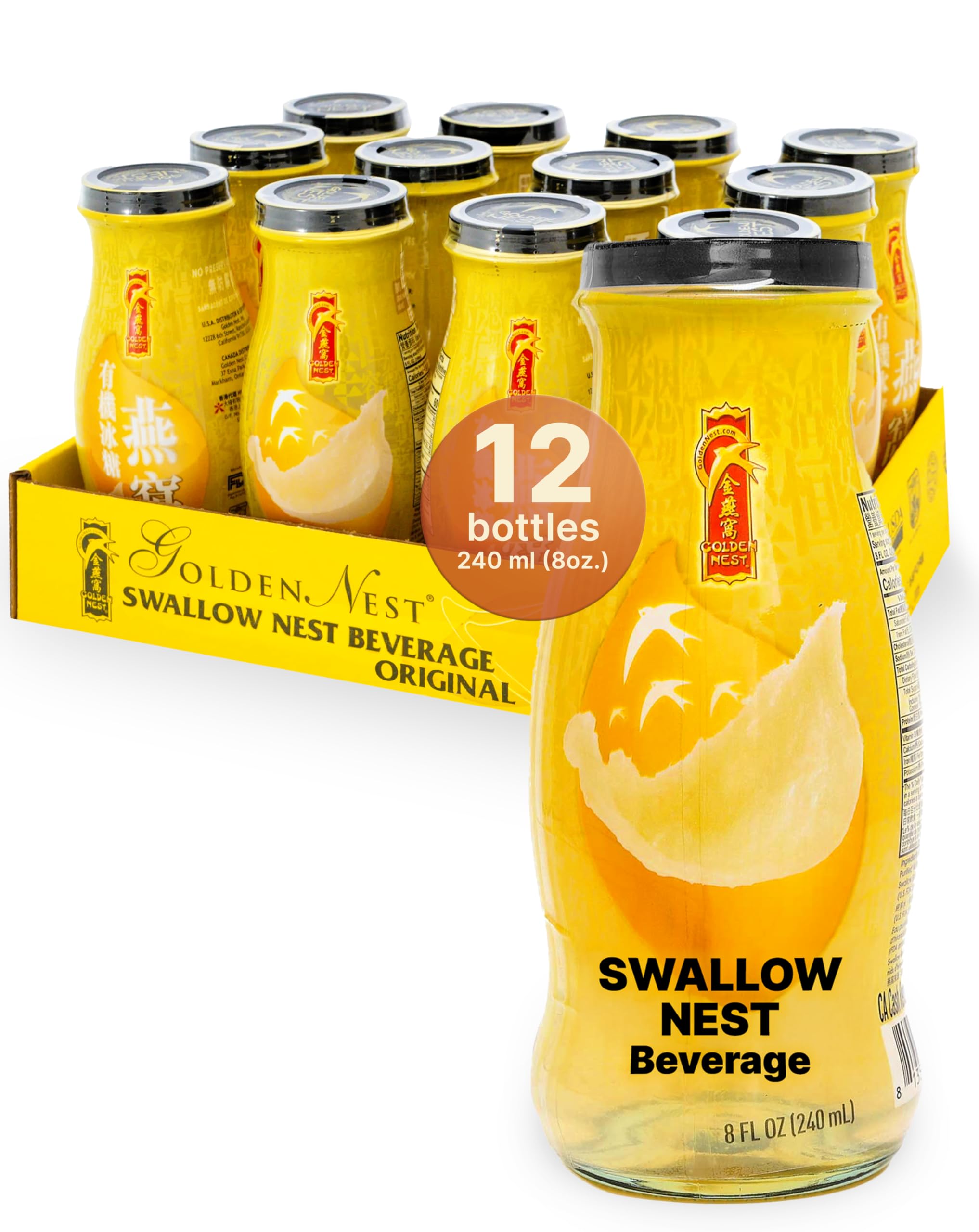 Golden Nest packaging signals premium quality for sharing.