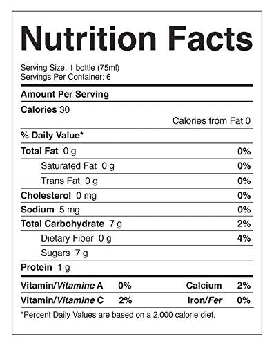 Golden Nest 6-bottle pack shows family-friendly daily nourishment in 75ml servings.