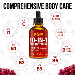 Golden Paw cat allergy support formulation indicating potential respiratory comfort