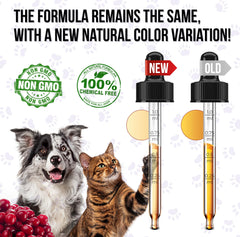 Golden Paw liquid dosage dropper for flexible pet dosing