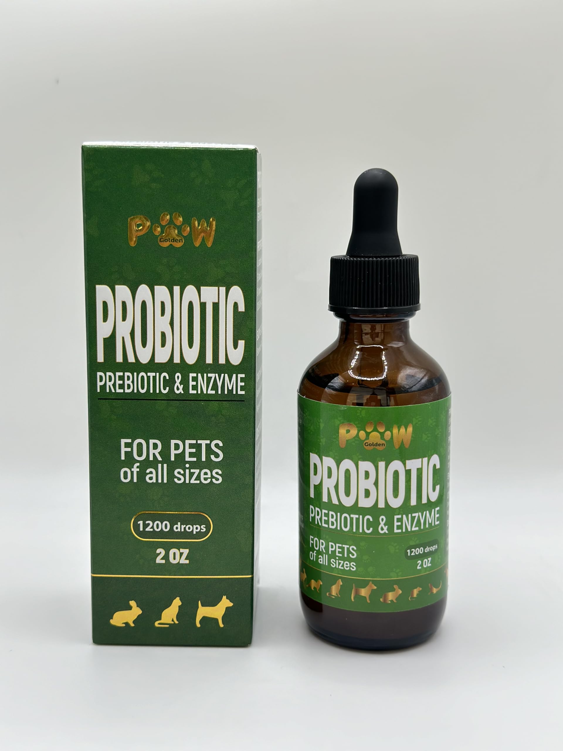 Golden Paw liquid form ensures fast absorption and easy meal mixing.