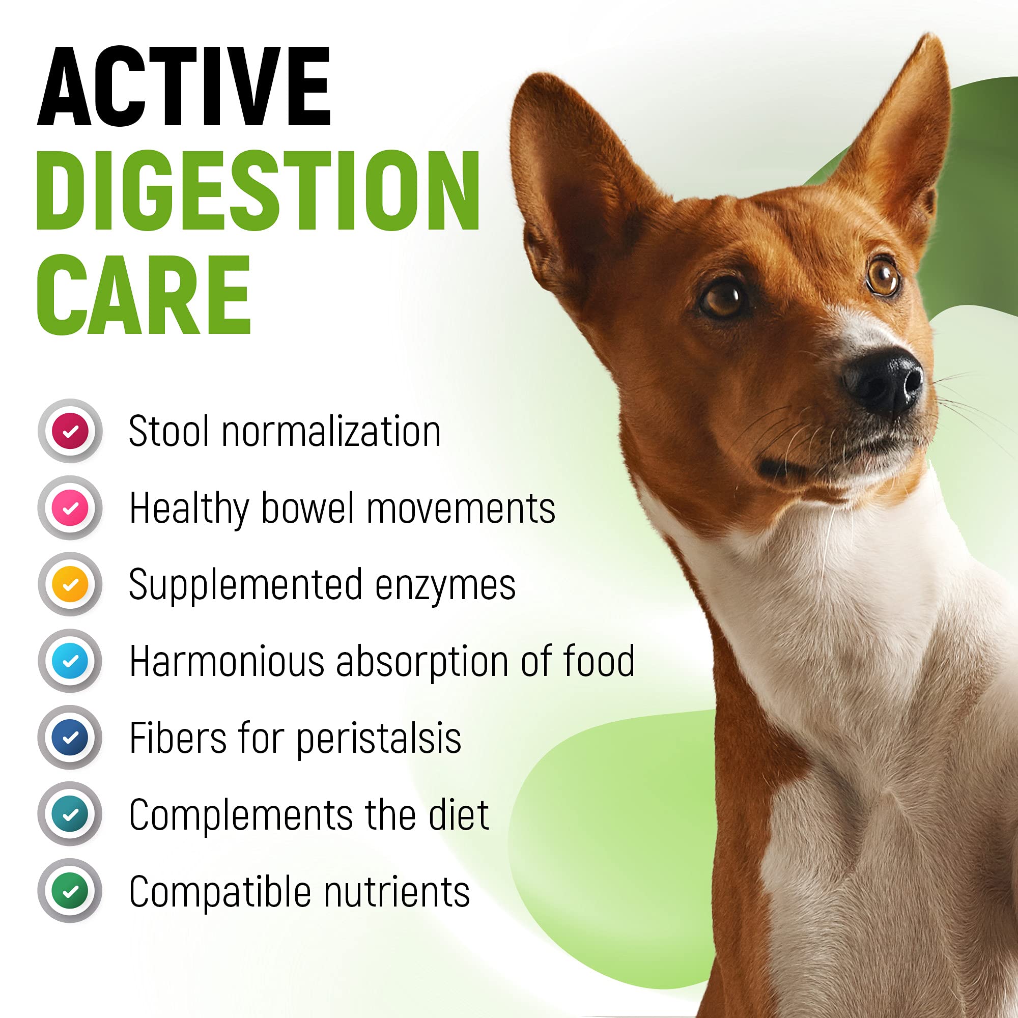 Golden Paw liquid probiotics dogs cats serving demonstrates simple dosing for digestive balance.