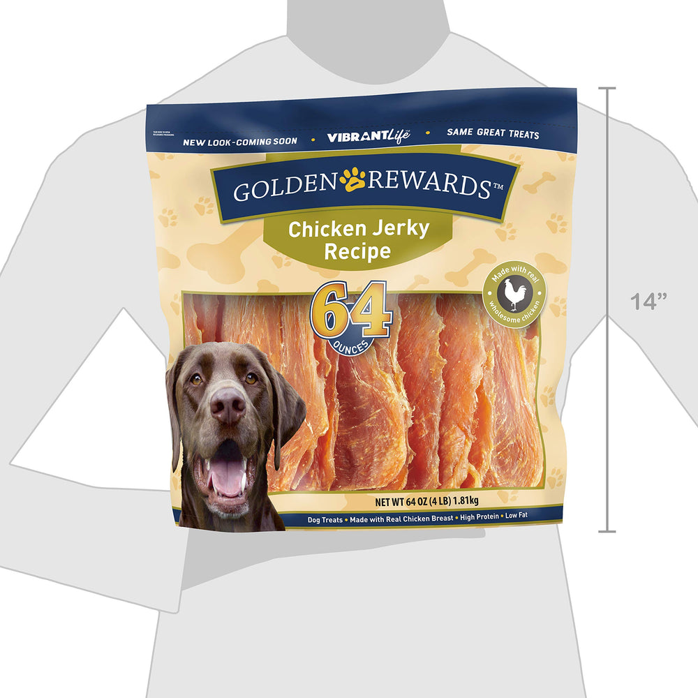 Golden Rewards chicken jerky aroma close-up highlighting savory scent